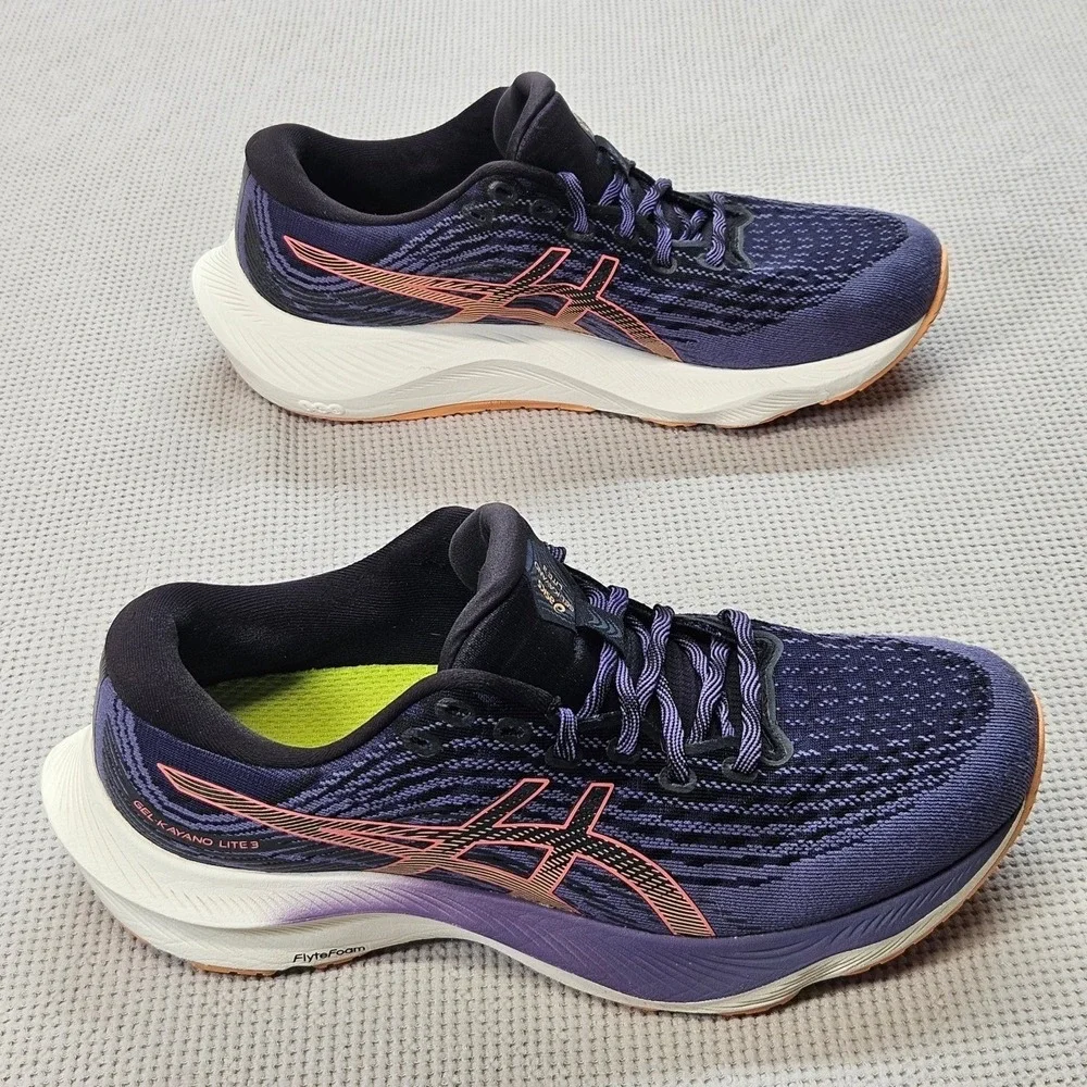 Asics Gel-Kayano Lite 3 Womens Running Shoes Purple Summer Dune 1012B290 Sz 10.5